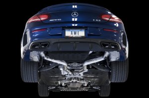 Mercedes-Benz AMG C63 Performance Exhaust - AWE Tuning - Track Edition - `15-`18